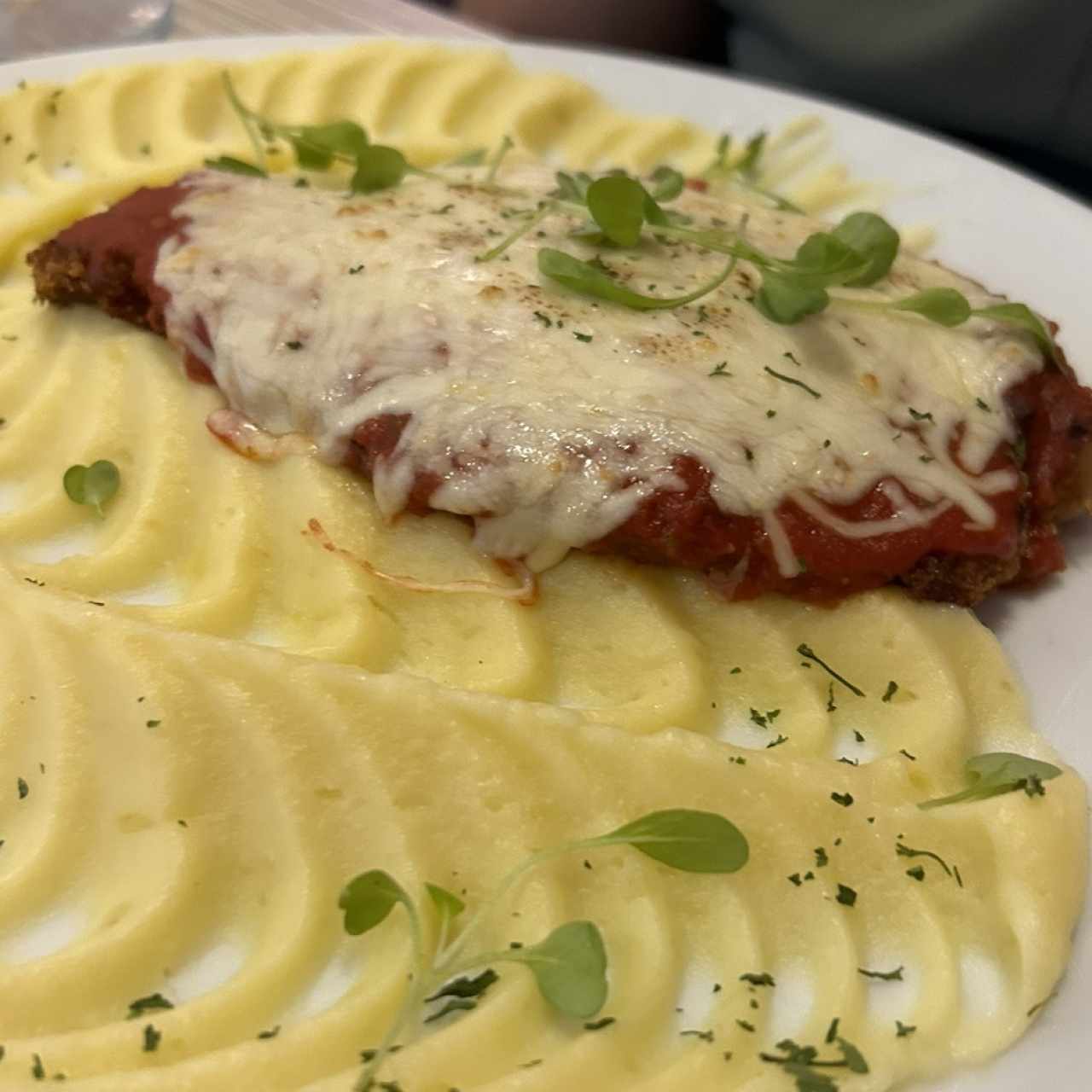 Milanesa de Ternera a la Parmesana