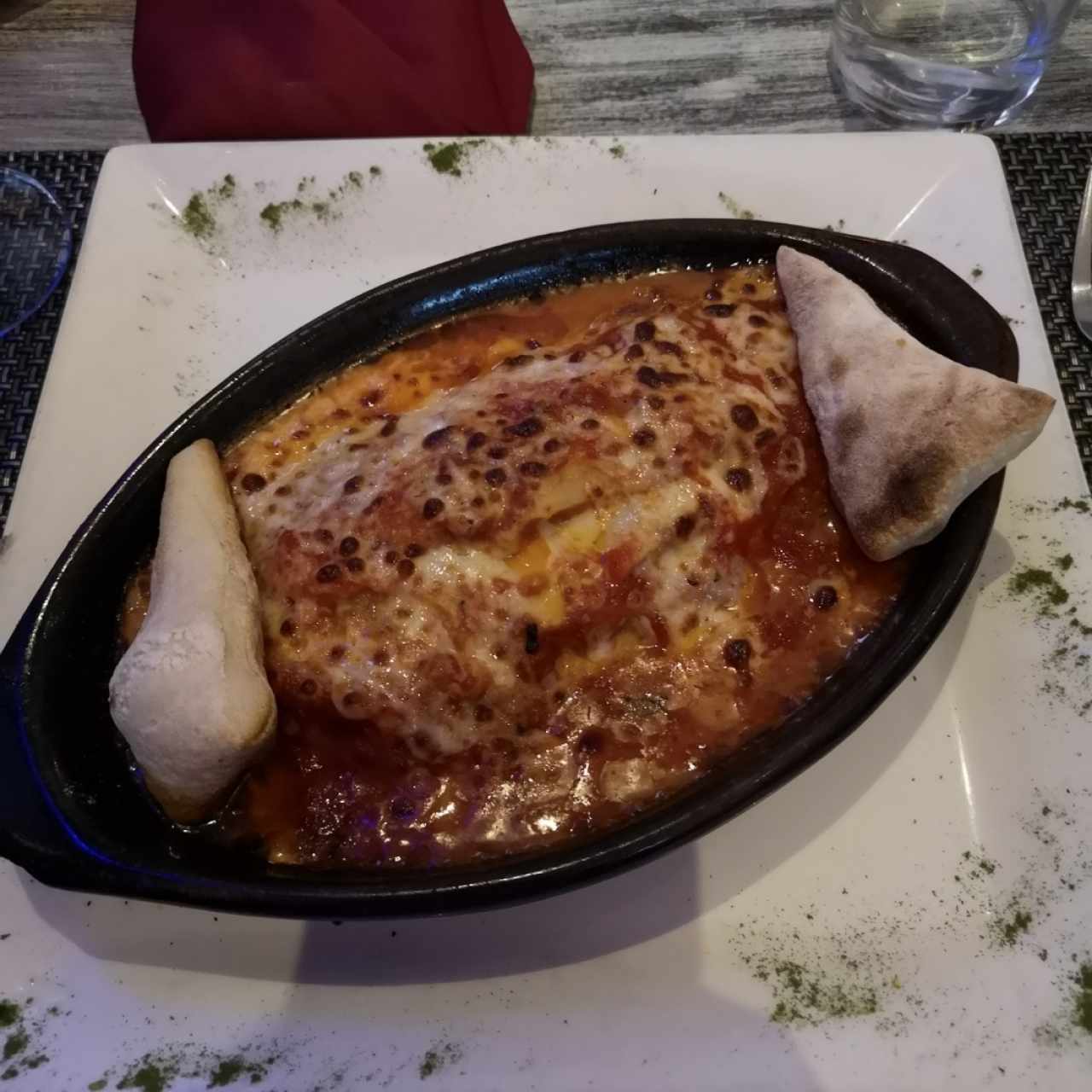 Lasagna de carne a la bolognesa