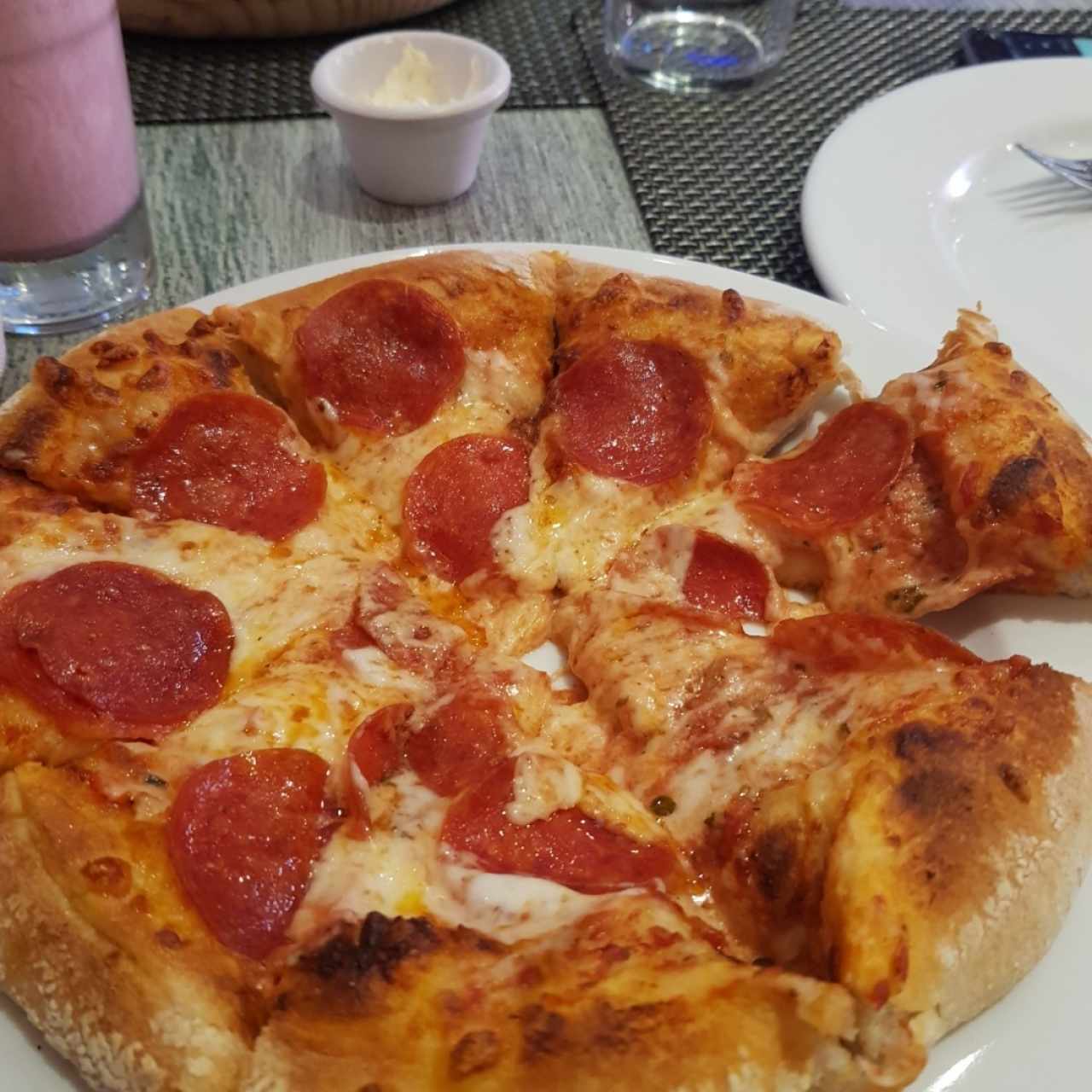 pizza pepperoni niños