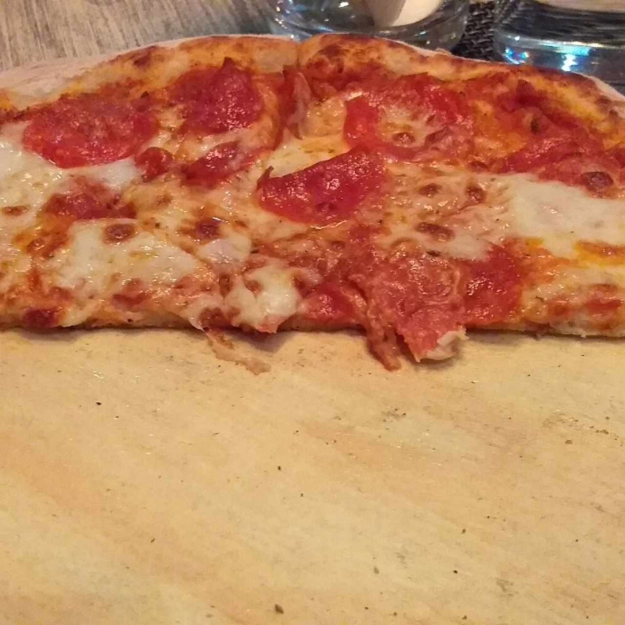 Pizza al estilo americano