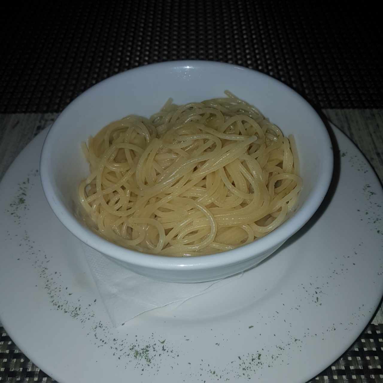 Pasta al óleo