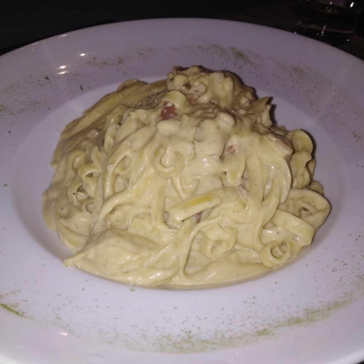 Fettuccine a la Strega