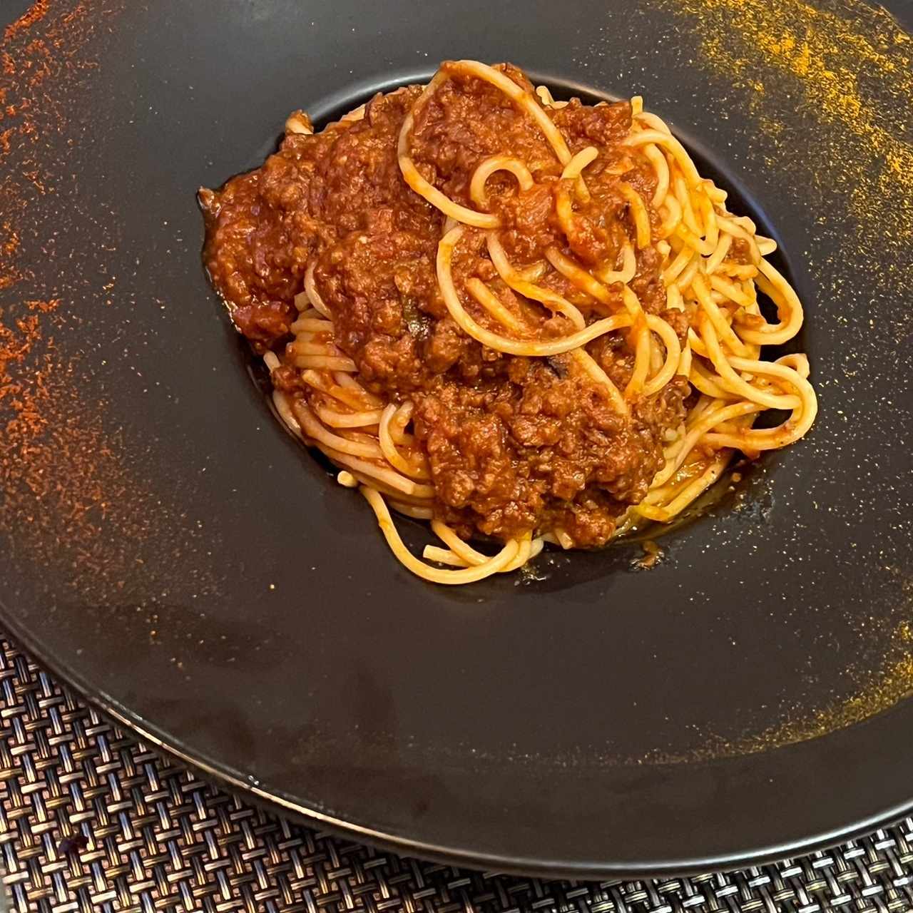 Pasta bolognesa 