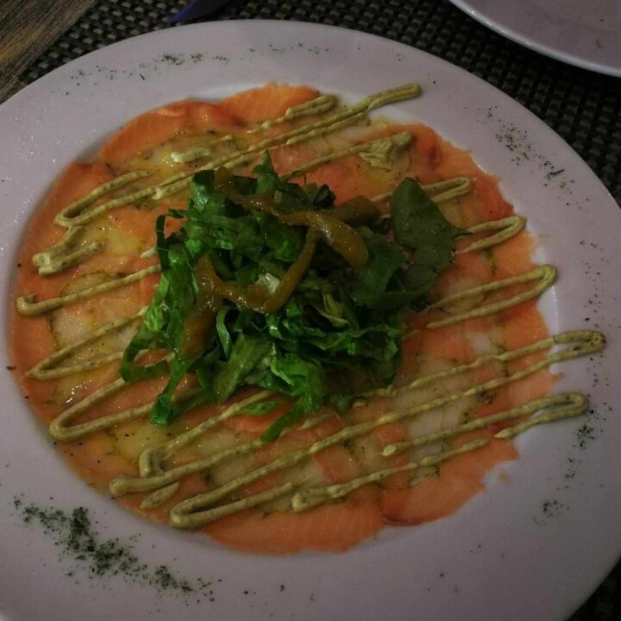 Antipasti - Carpaccio Strega