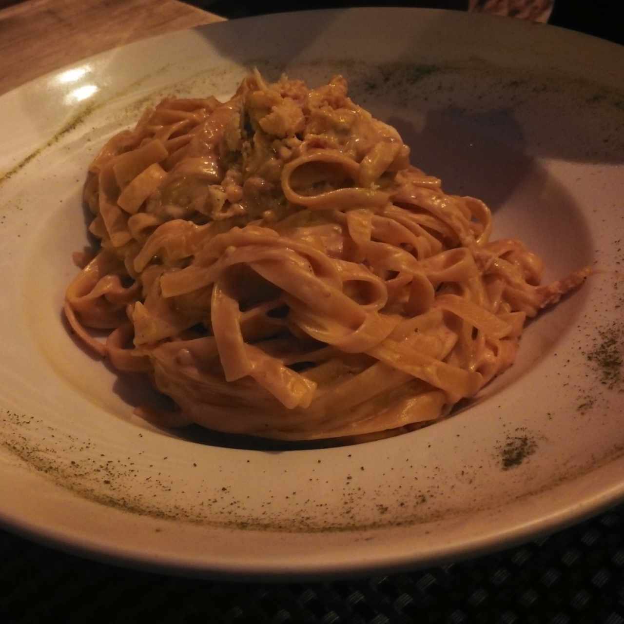 Fettuccine a la Strega