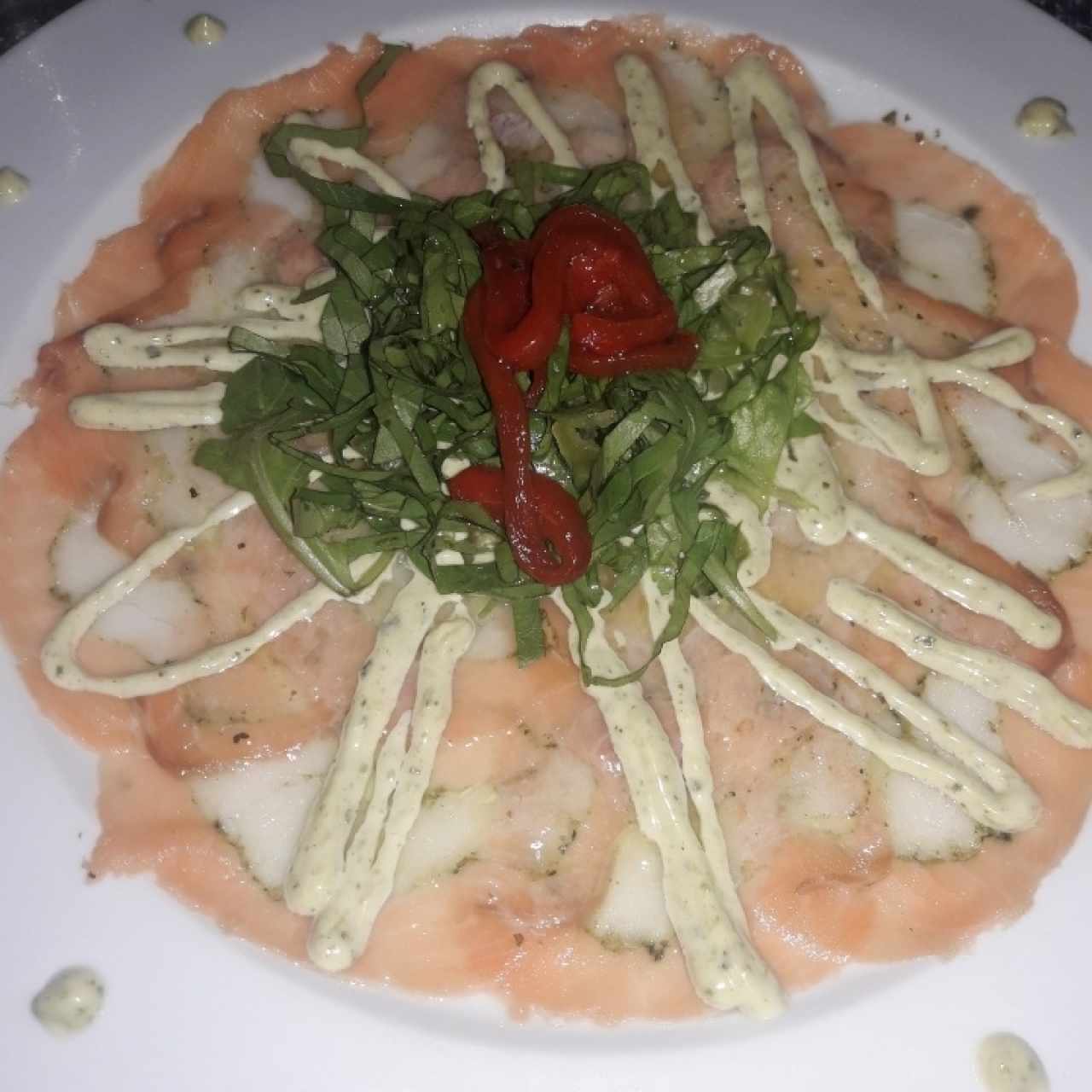 carpaccio d salmon 