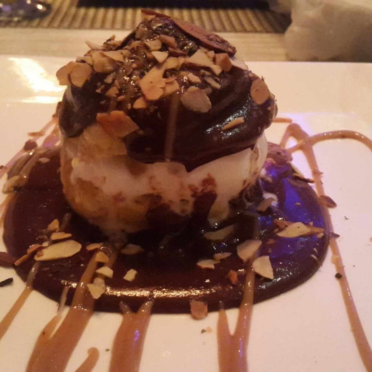 Postres - Profiterol Al Gelato