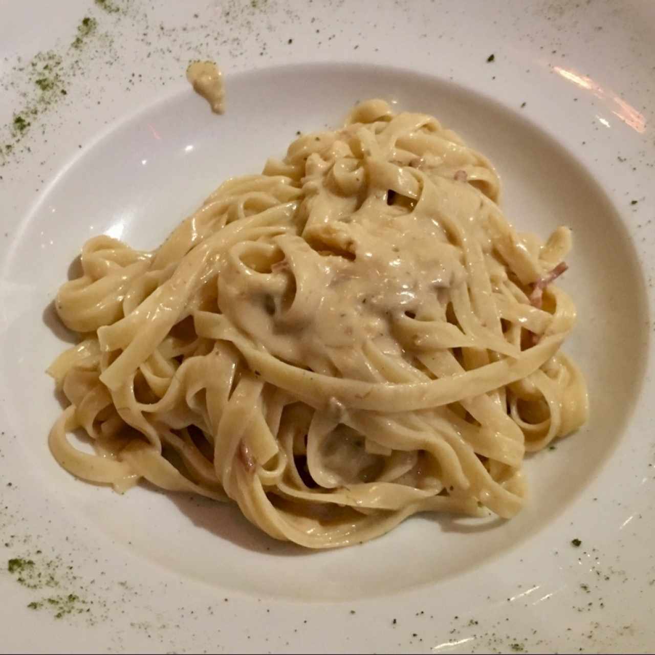 Fettuccine a la Strega