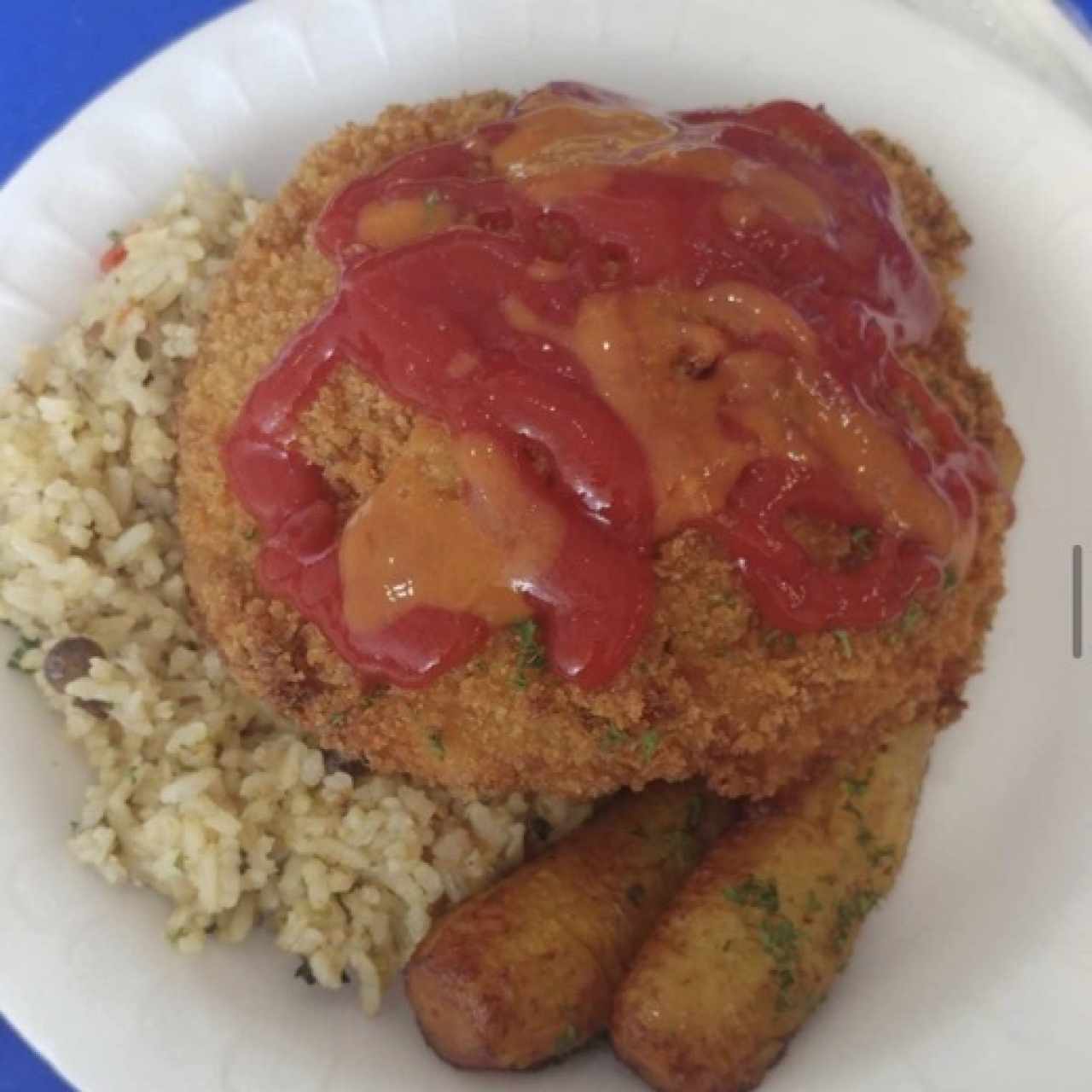 Milanesa de pollo