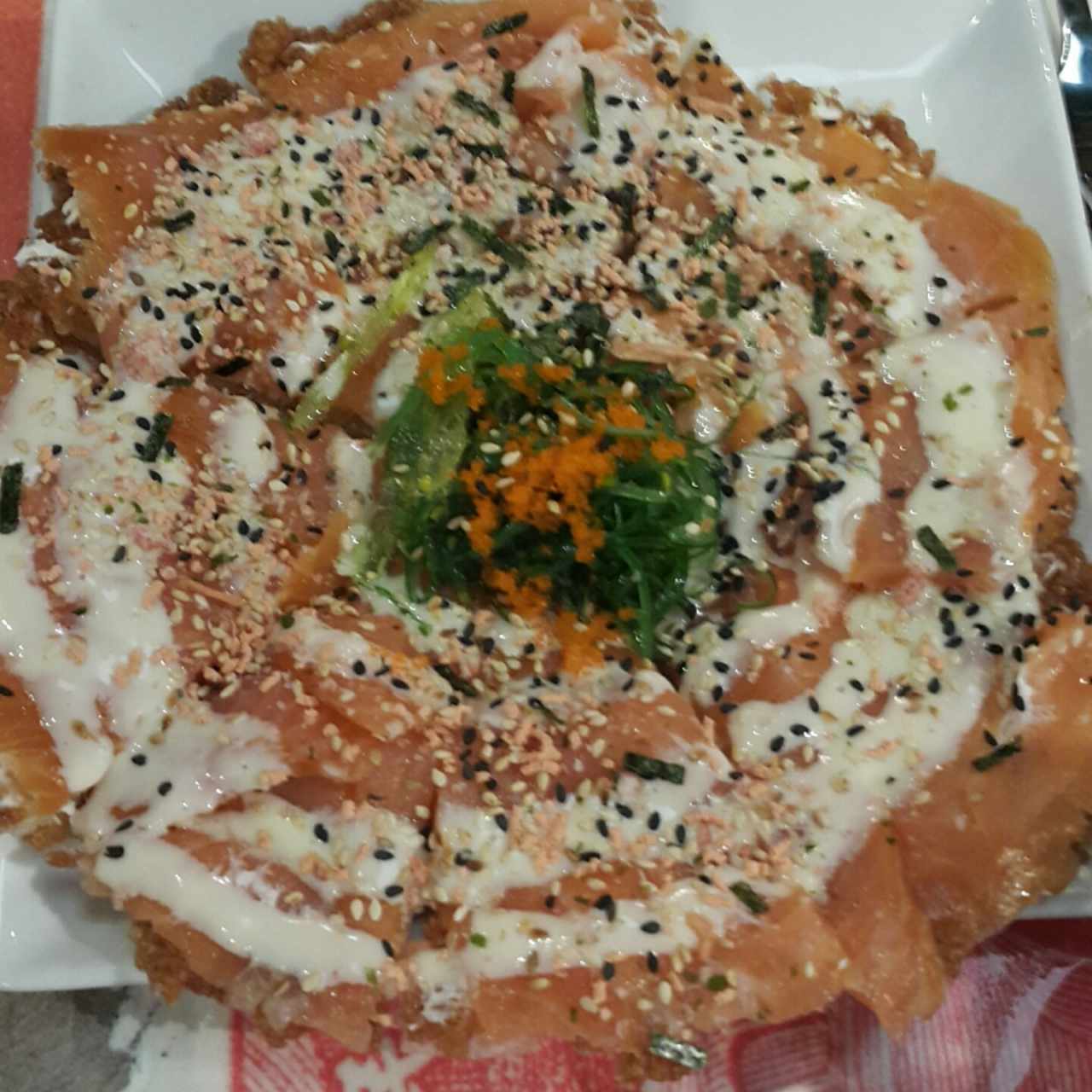 Pizza de Salmón