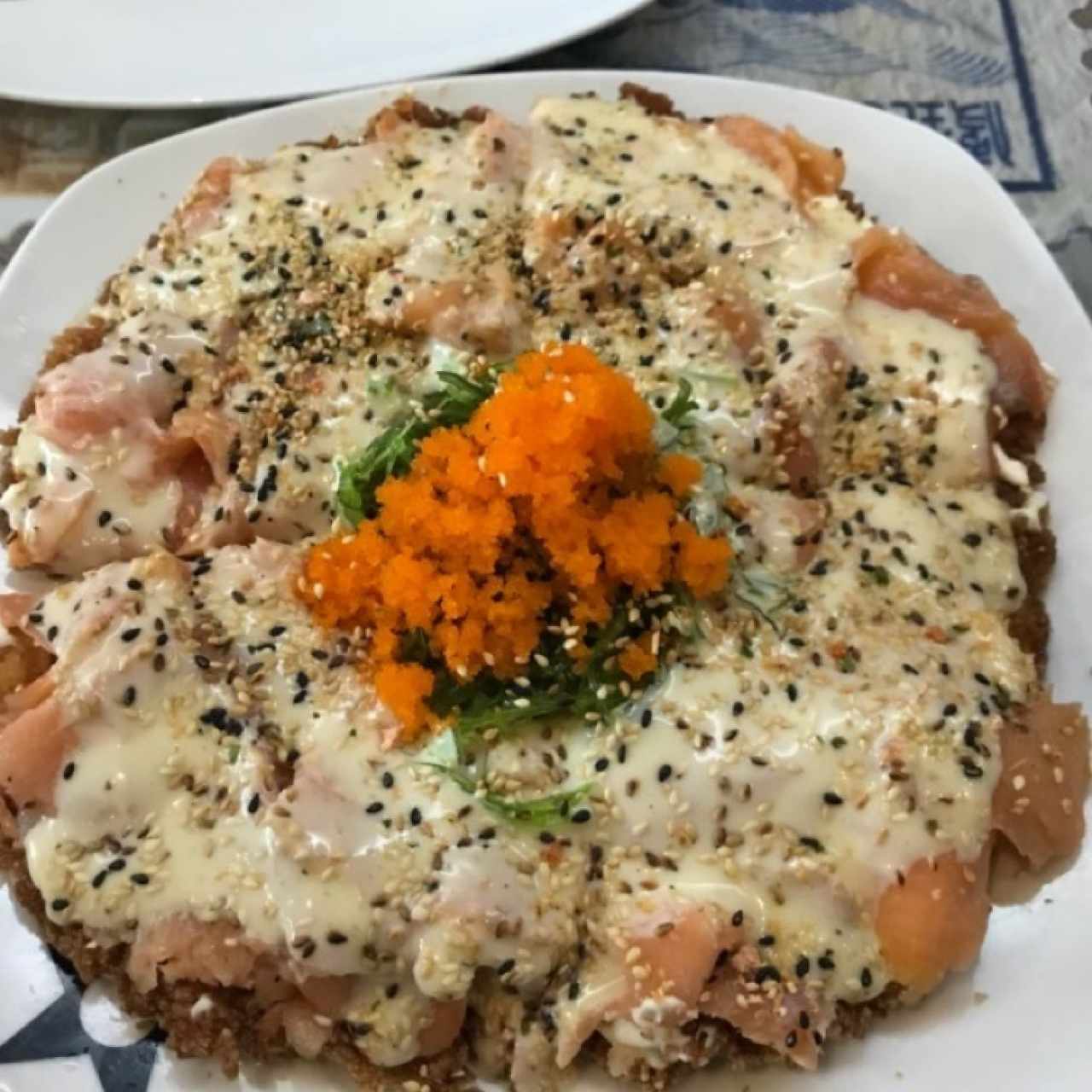 pizza de salmon 