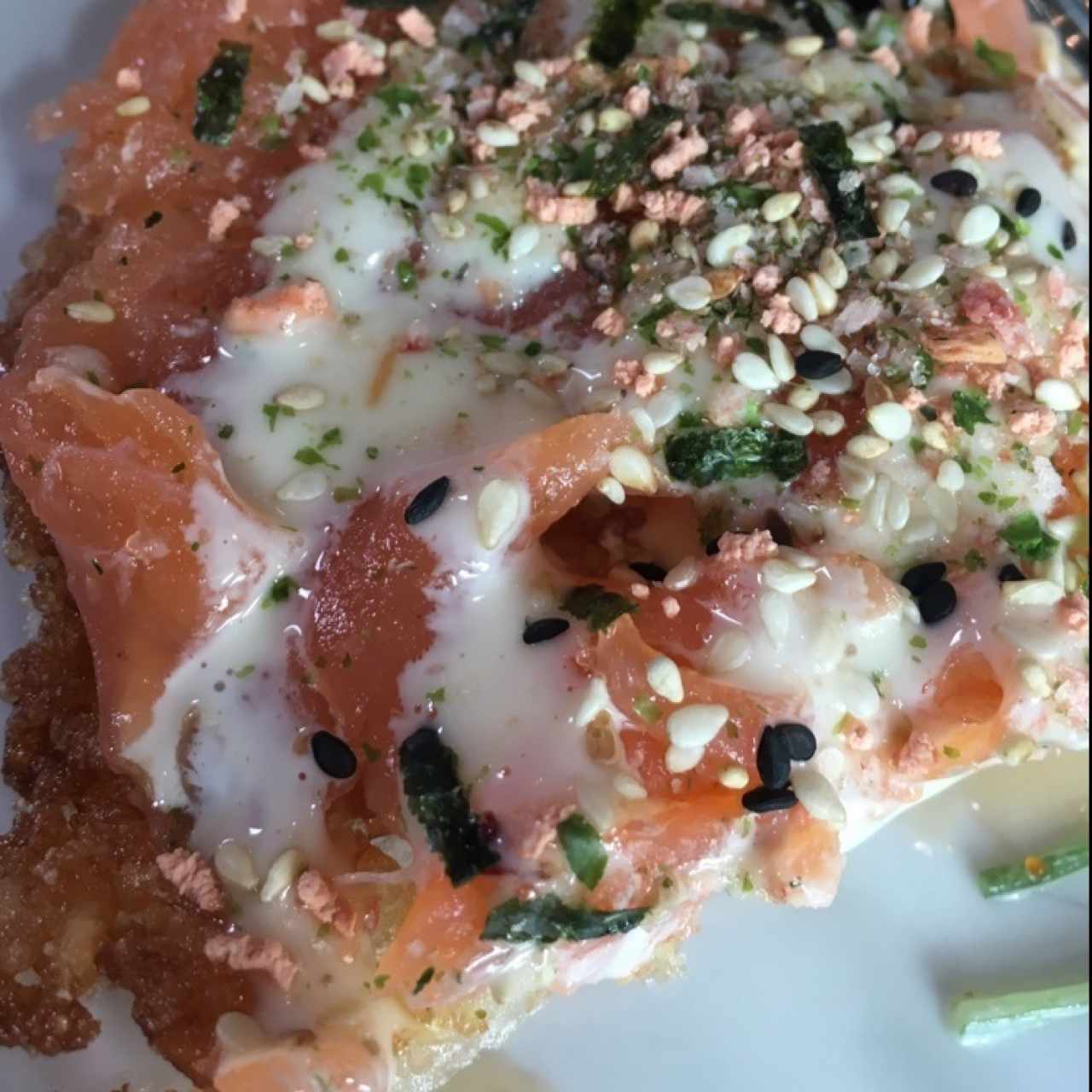 pizza salmon