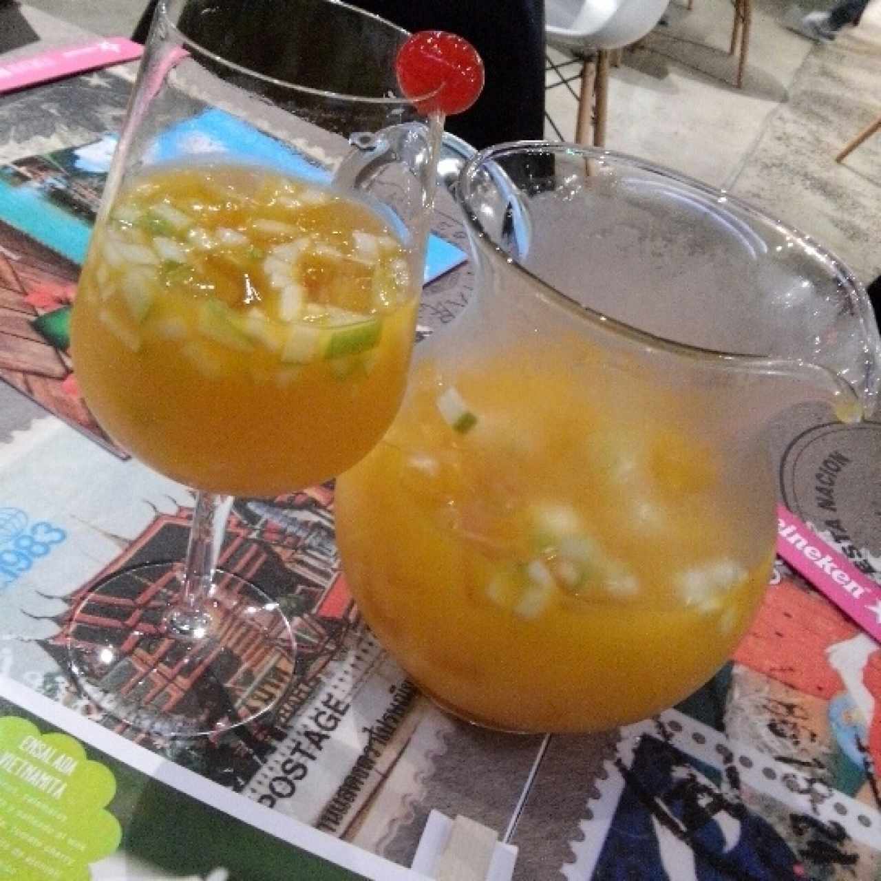 Sangría de Mango