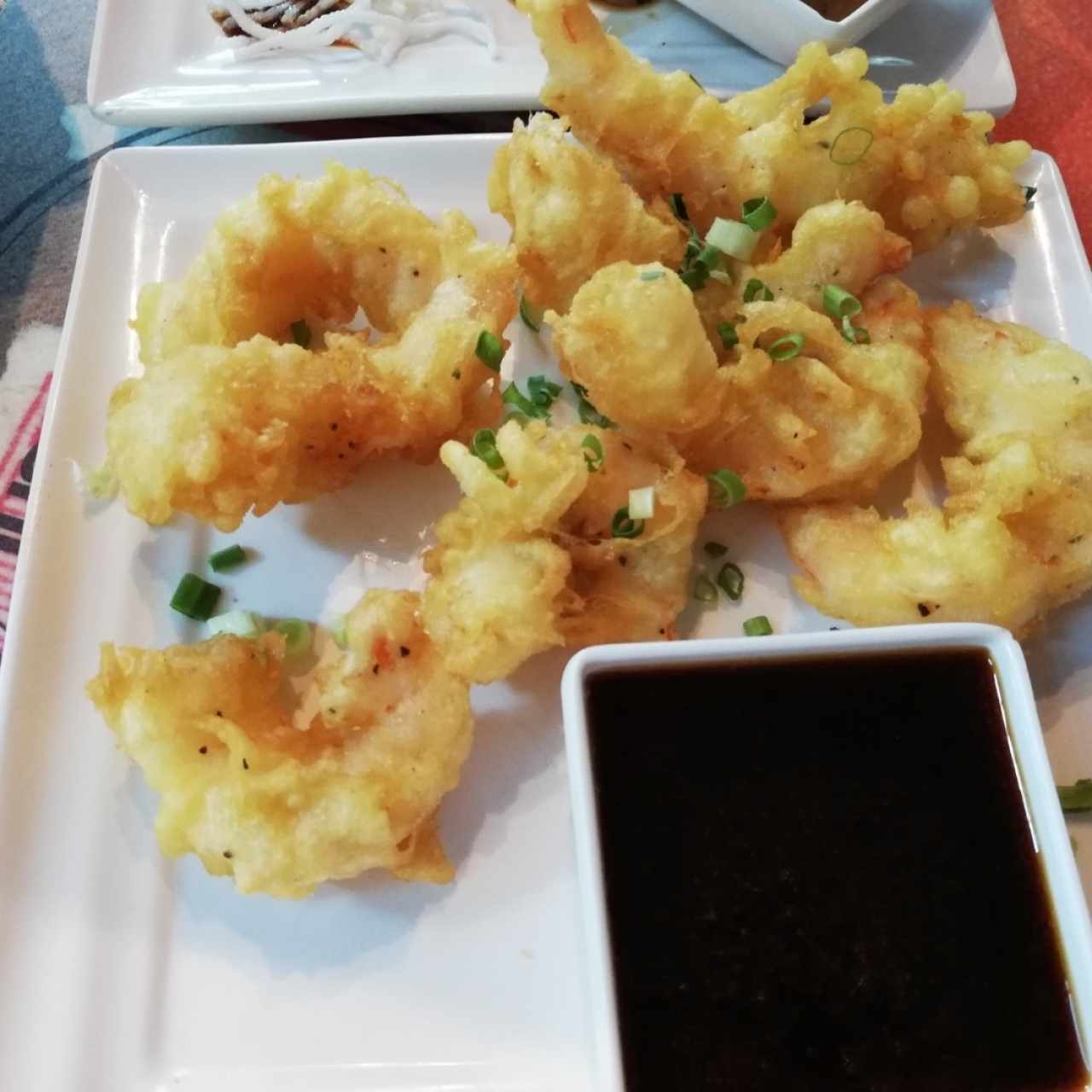 Crujientes tempuras - Ebi tempura