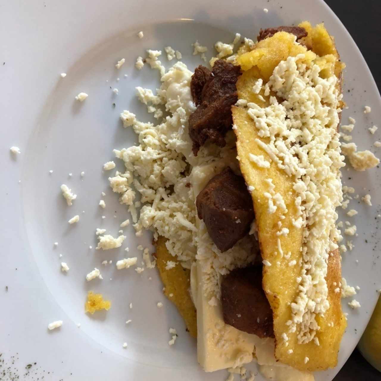 Cachapas - Puerco frito