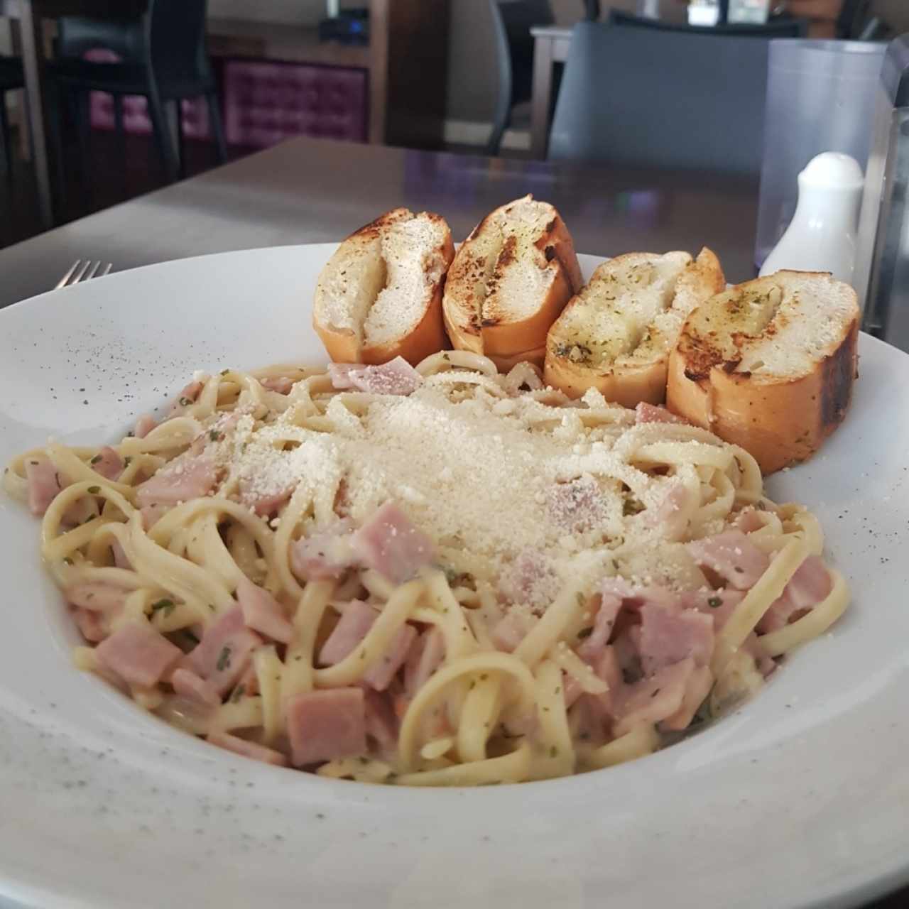 Espaguetis - Alfredo