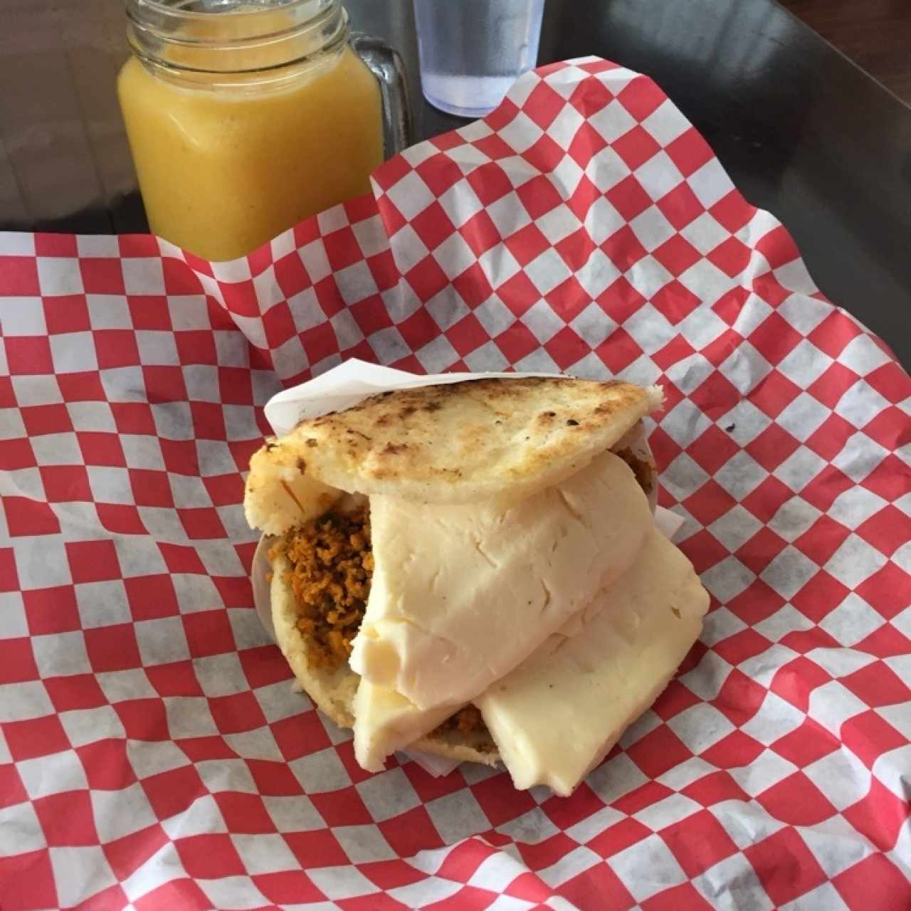 Arepa margariteña