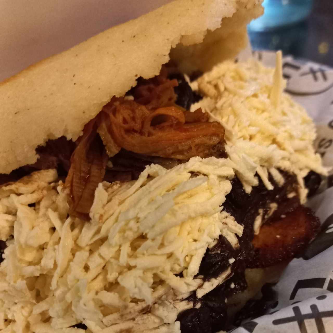 Arepa de pabellón