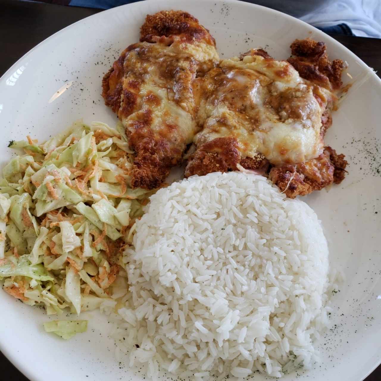 Milanesa de Pollo a la parmesana