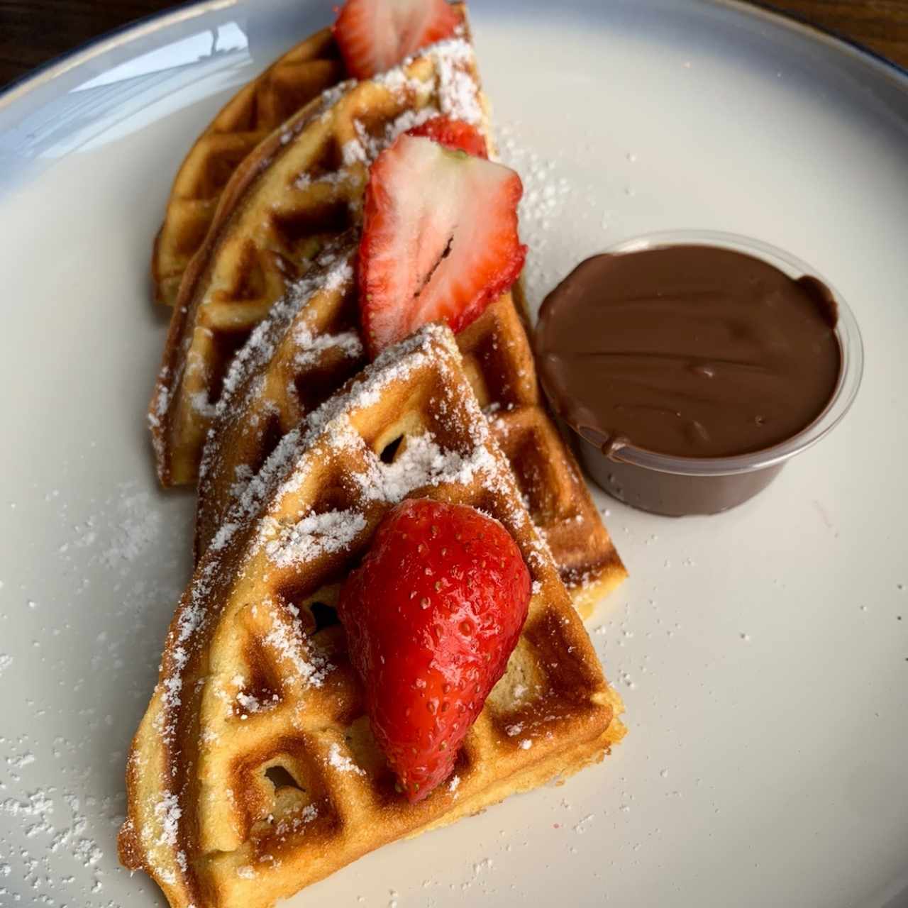 Brunch - Nutella Waffles