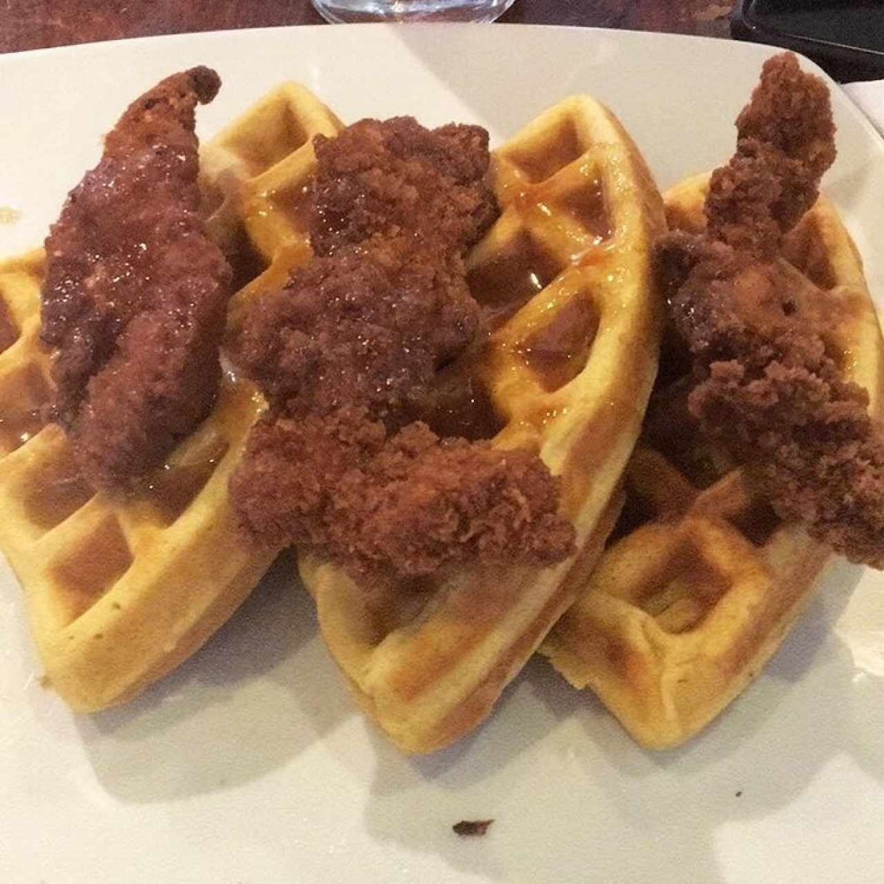 chicken waffles