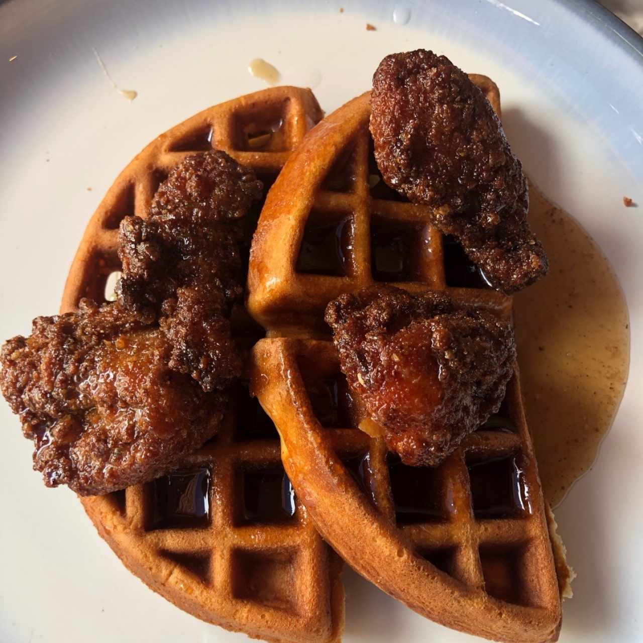 chicken waffles 