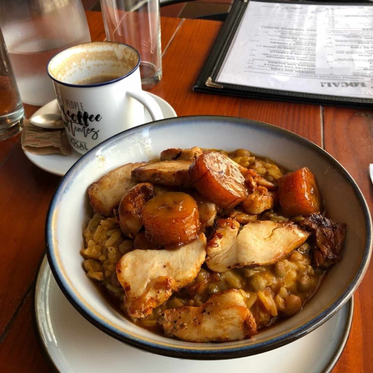 Risotto Panameño con Pollo