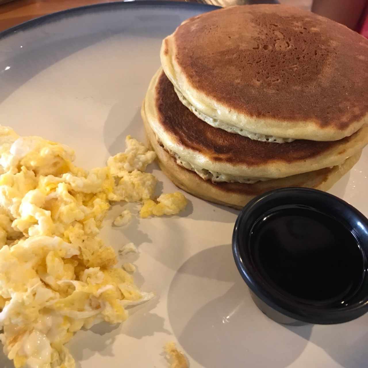 Pancakes con huevo