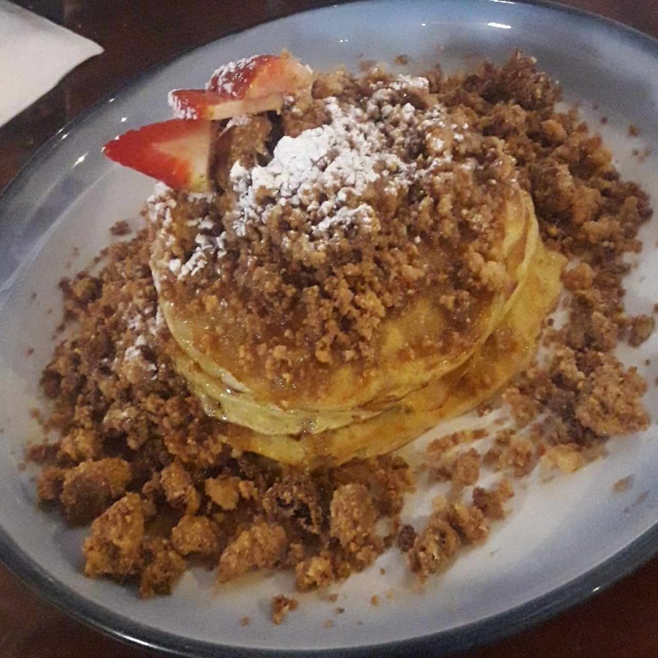 pancakes crumble