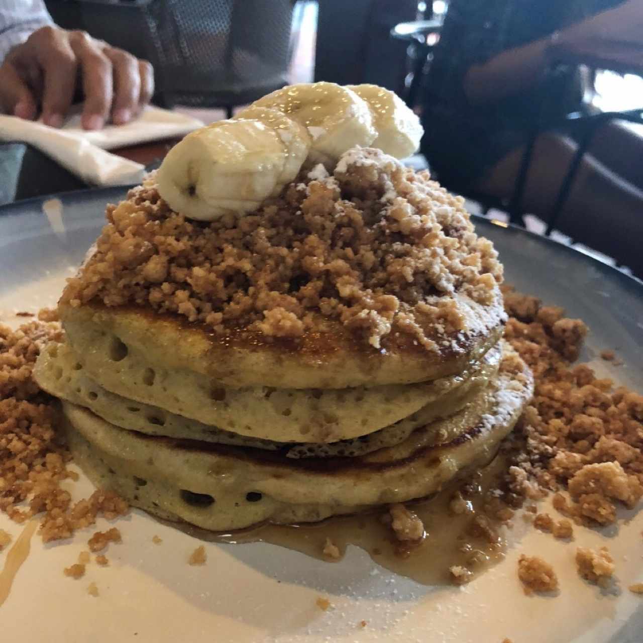 Apple Crumble Pancake