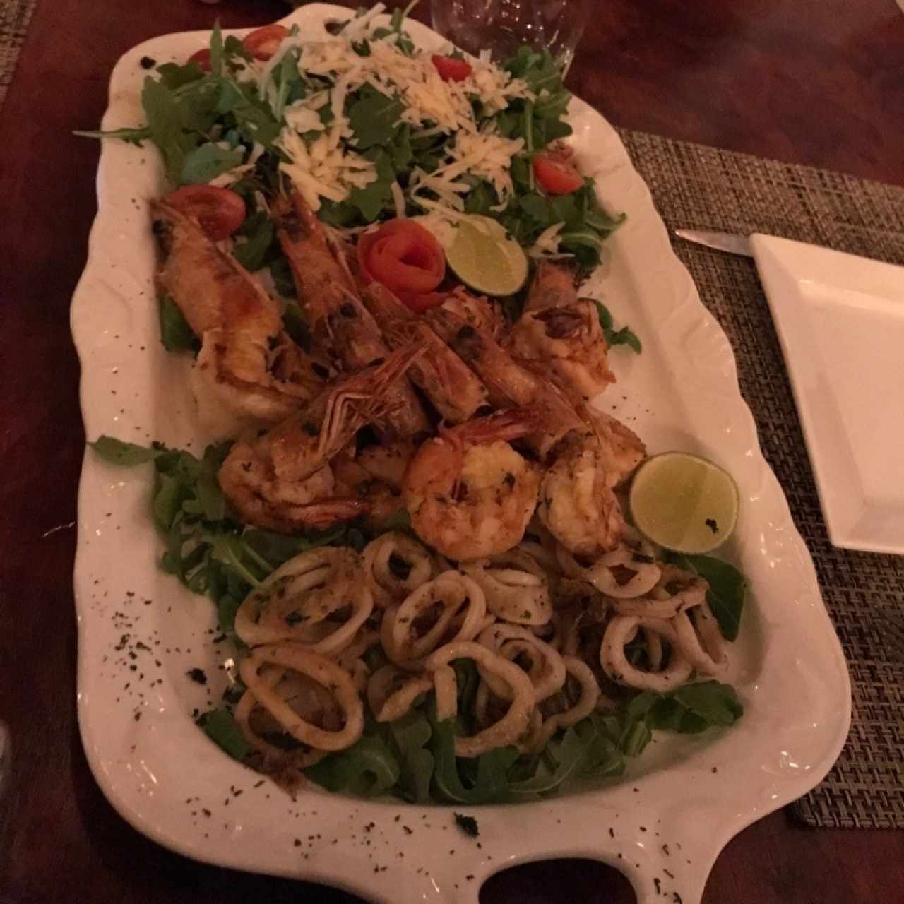 parrilla de mariscos