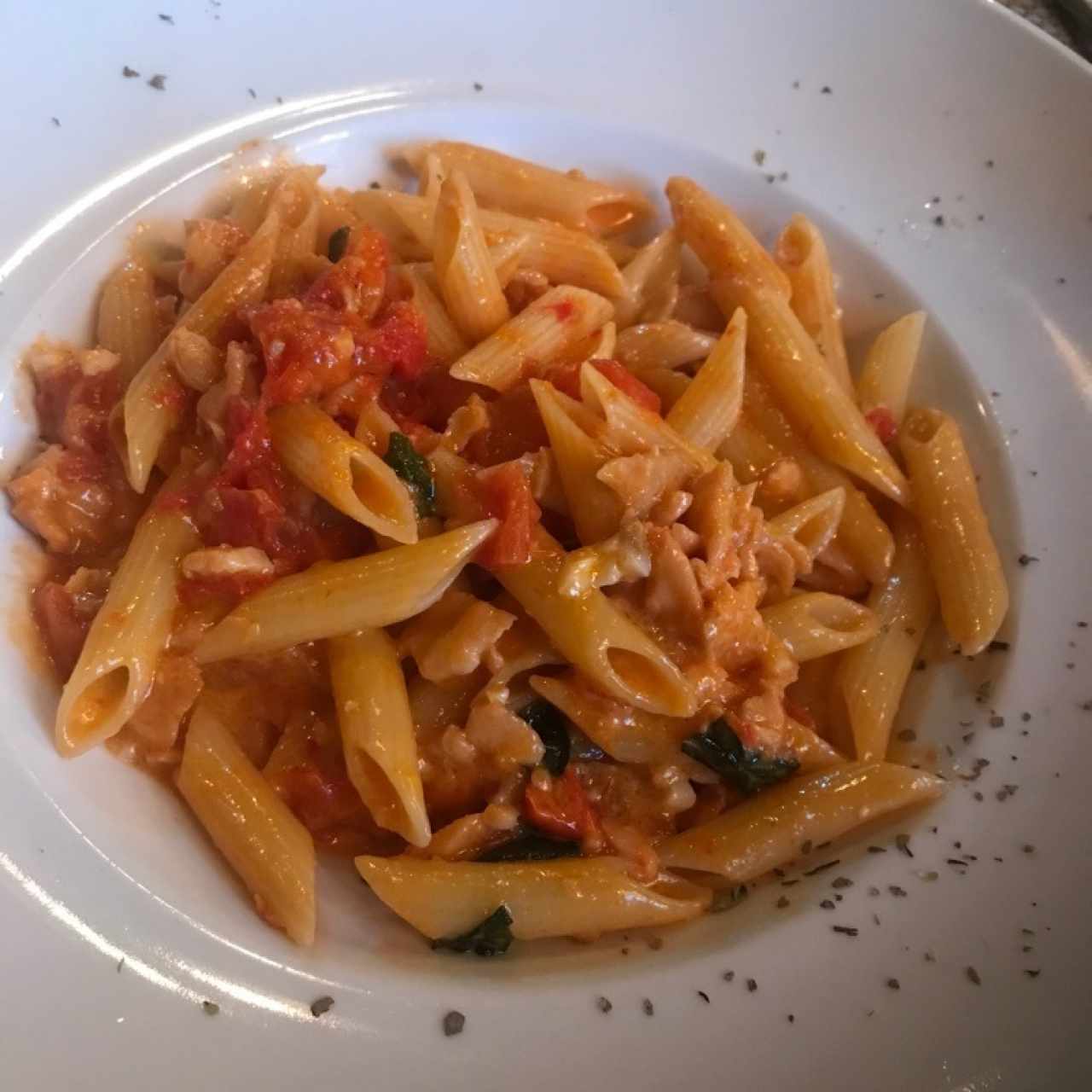 pasta a la salmone 