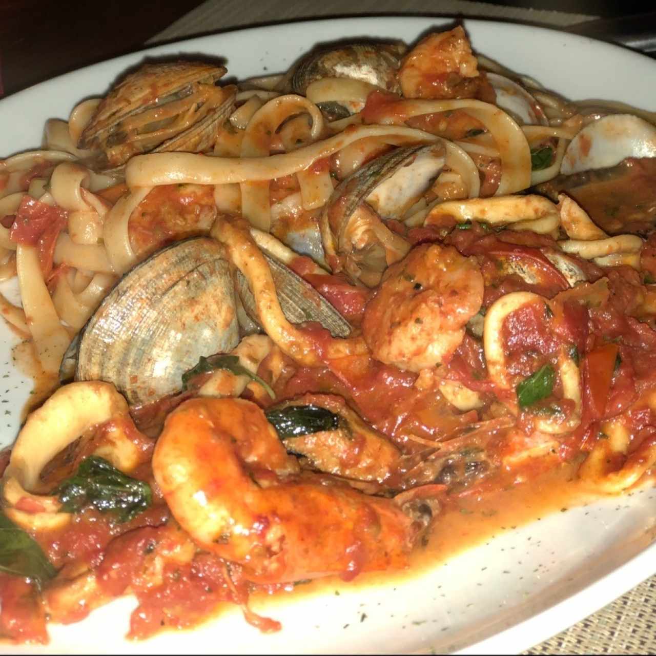 pescado a la marinara