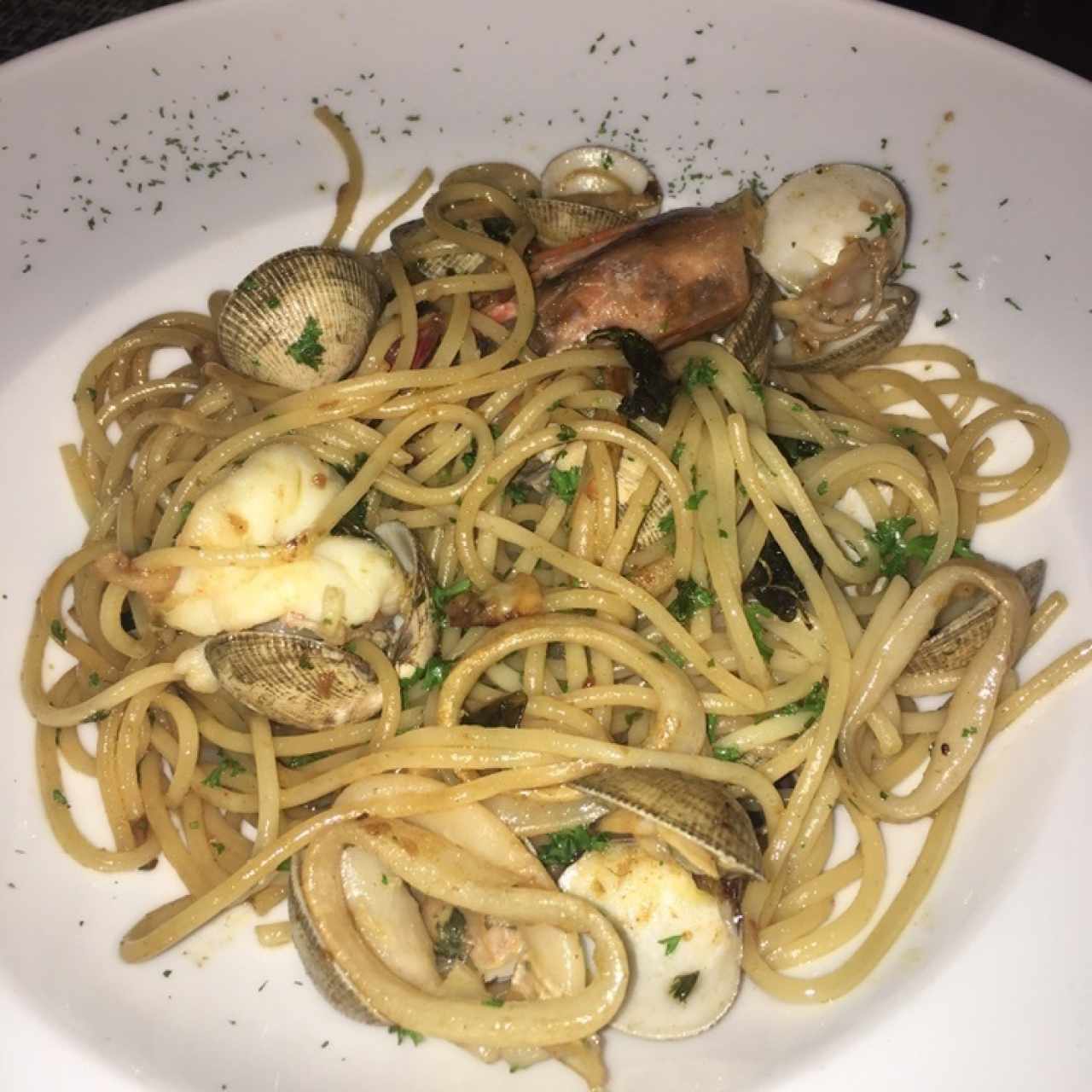 spaguetti marinera