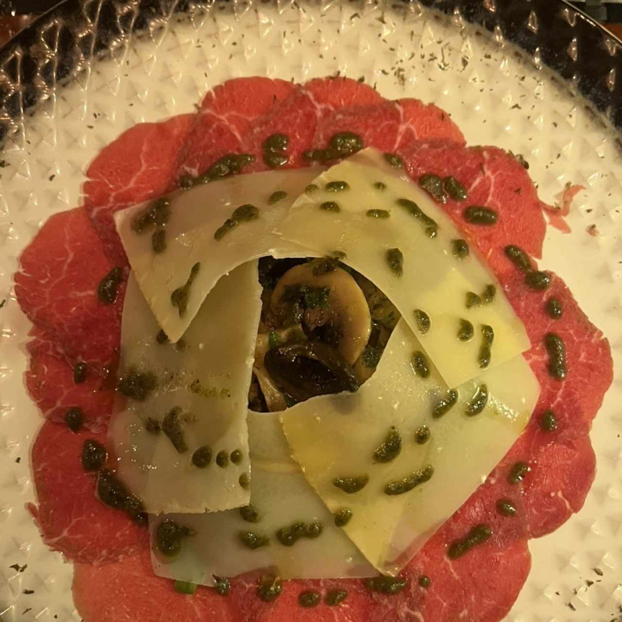 Para Compartir - Carpaccio de Res