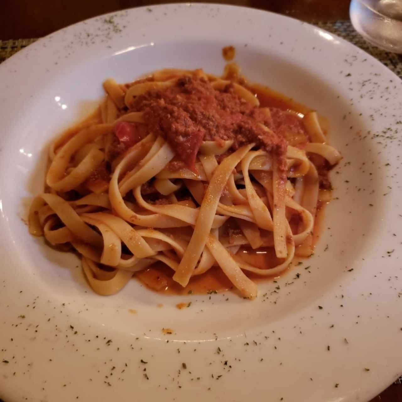 Pasta boloñesa