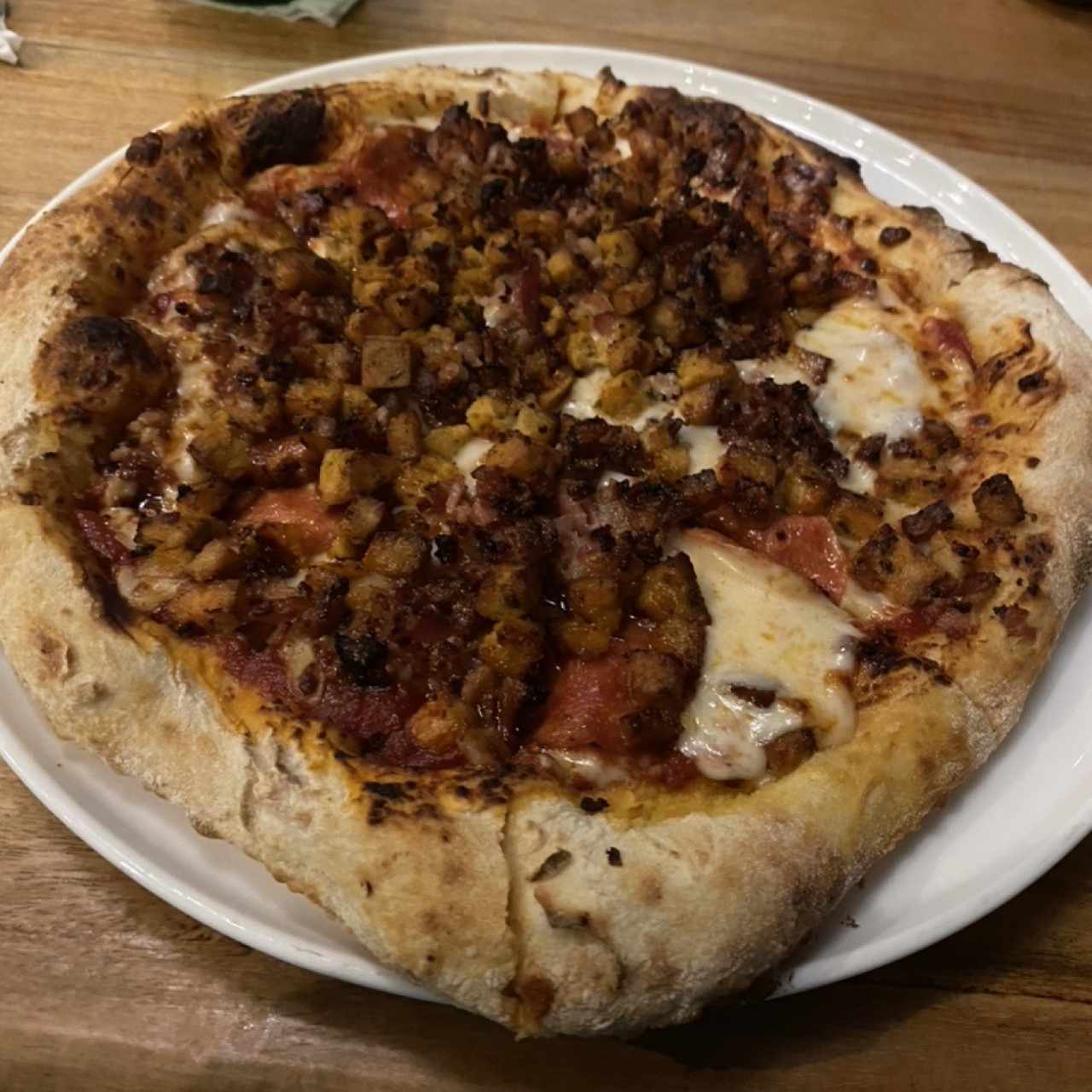 Pizzas 9" - Cuatro Carnes