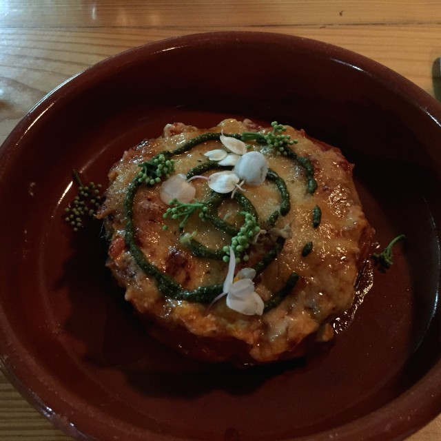 Lasagna de Berenjena con Platano