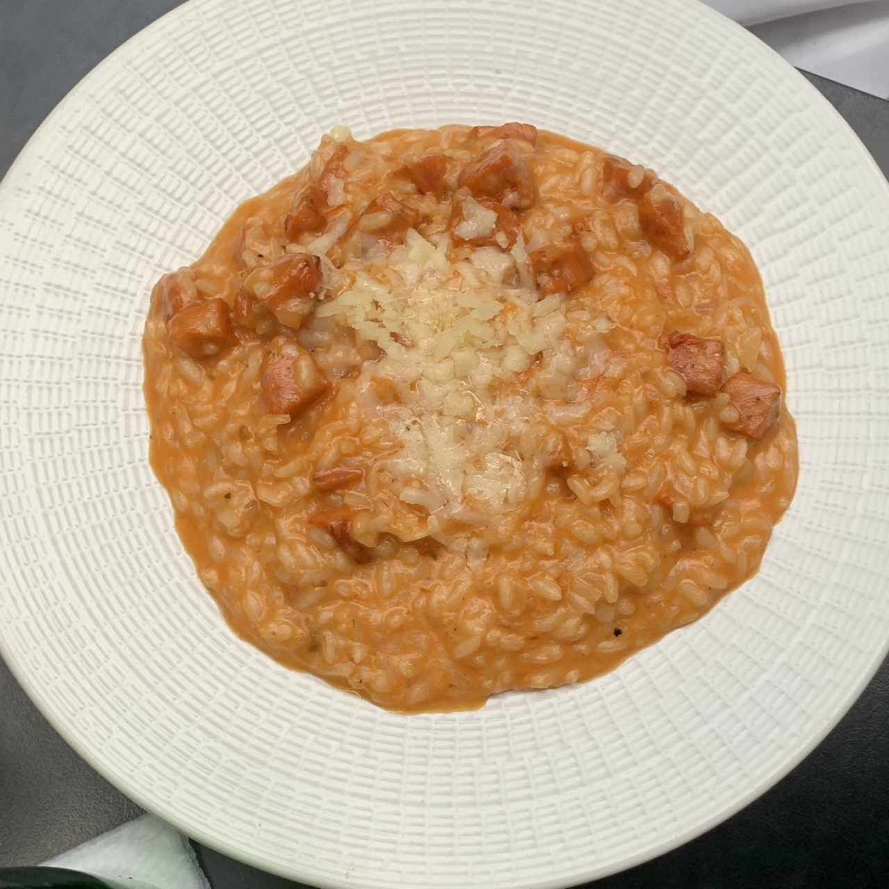 Rissotto de chorizo