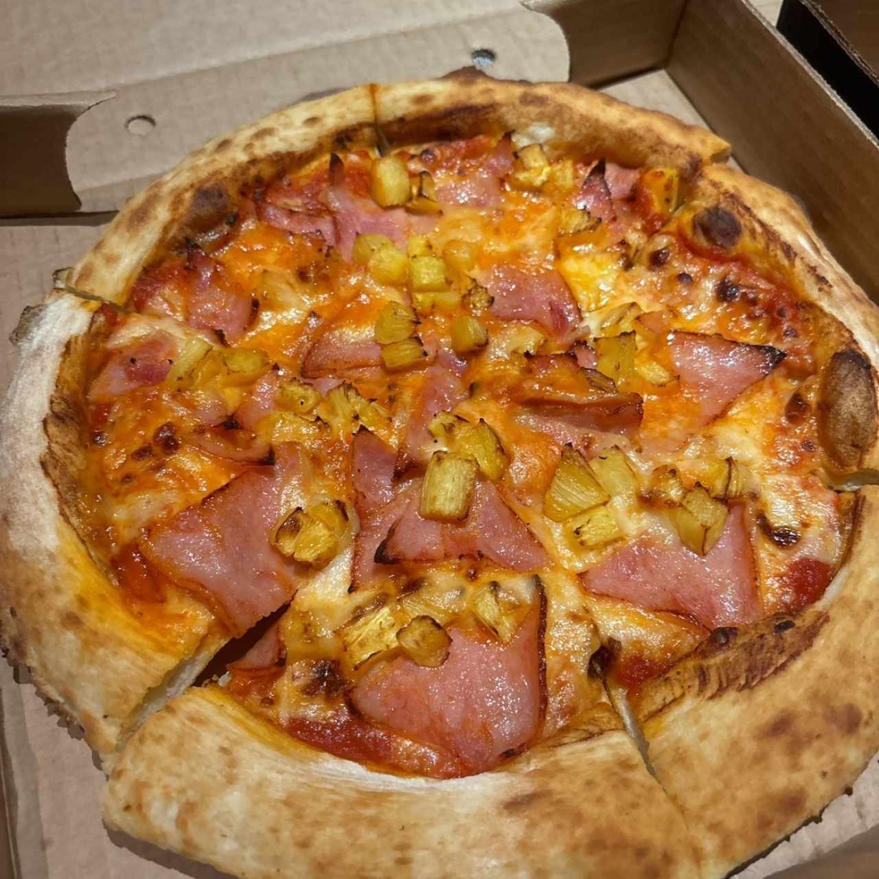 Pizza hawaiana 