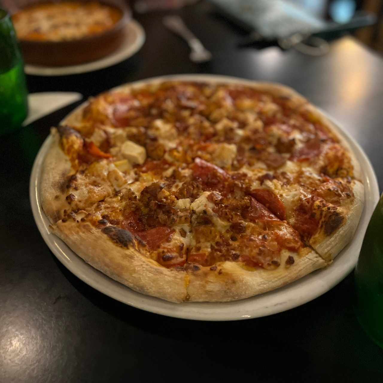 Pizza 14" - Cuatro Carnes