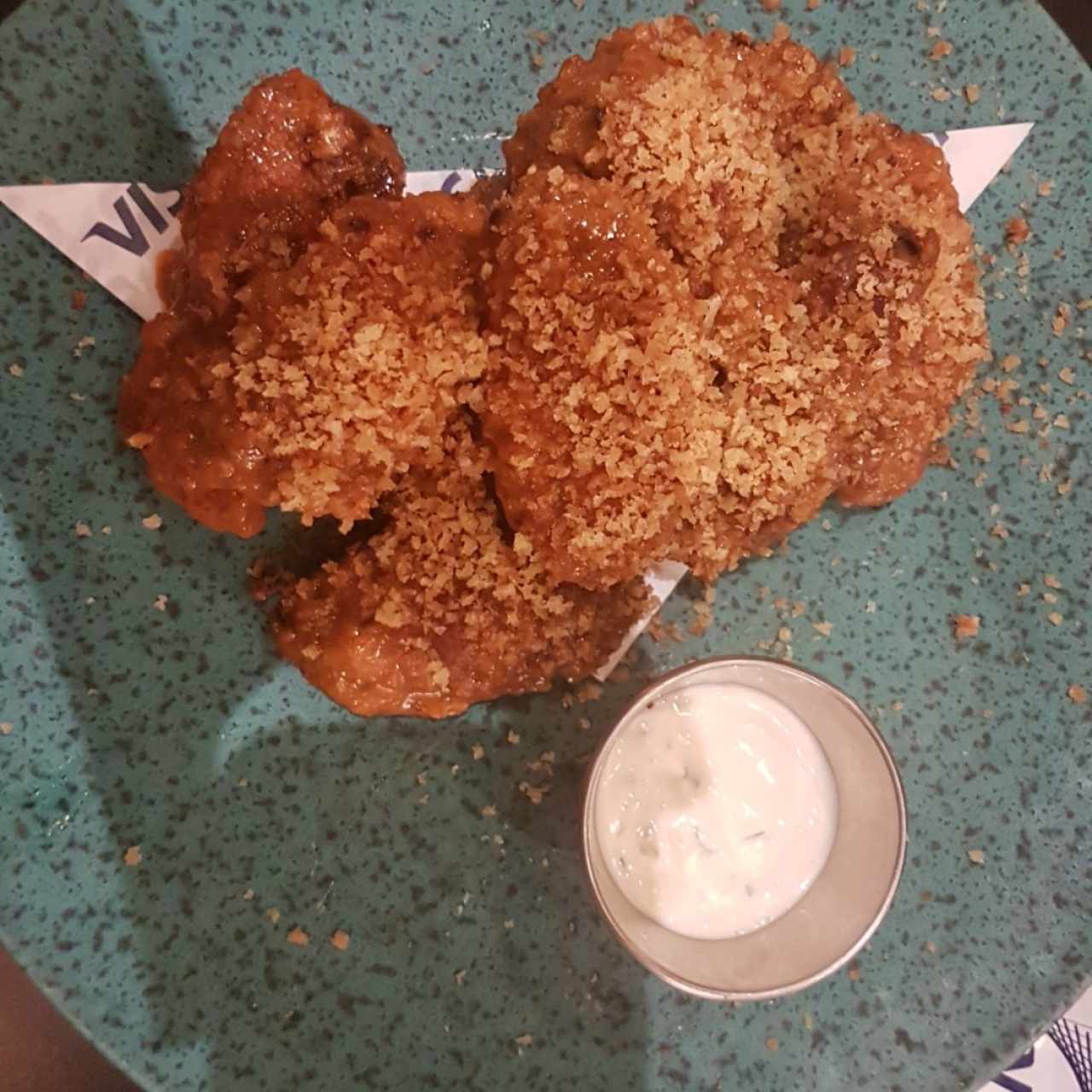 búfalo Blue cheese crumble wing  