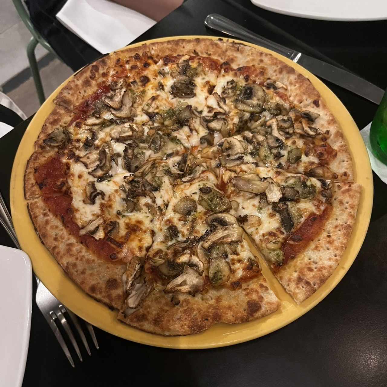 Pizza 12" - Champiñones al Ajillo