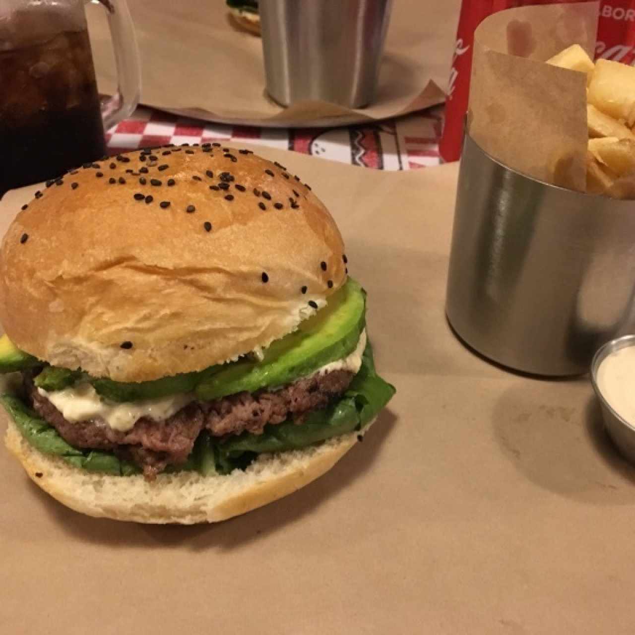 avocado burger 