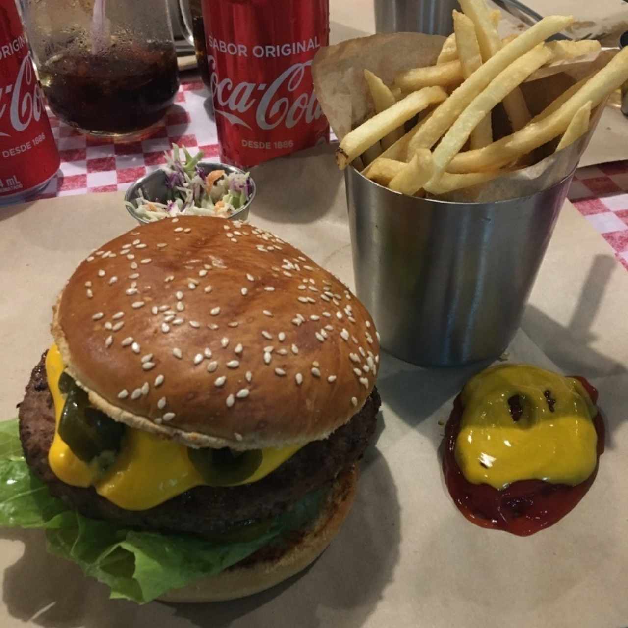 jalapeño burger