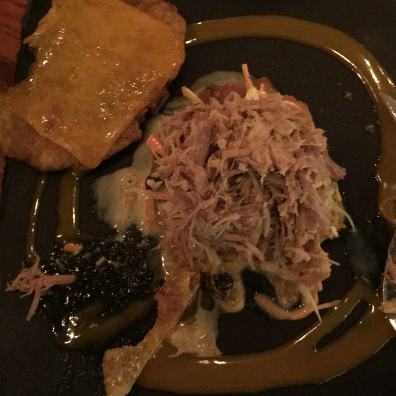 Hamburguesa de Patacón Pulled Pork