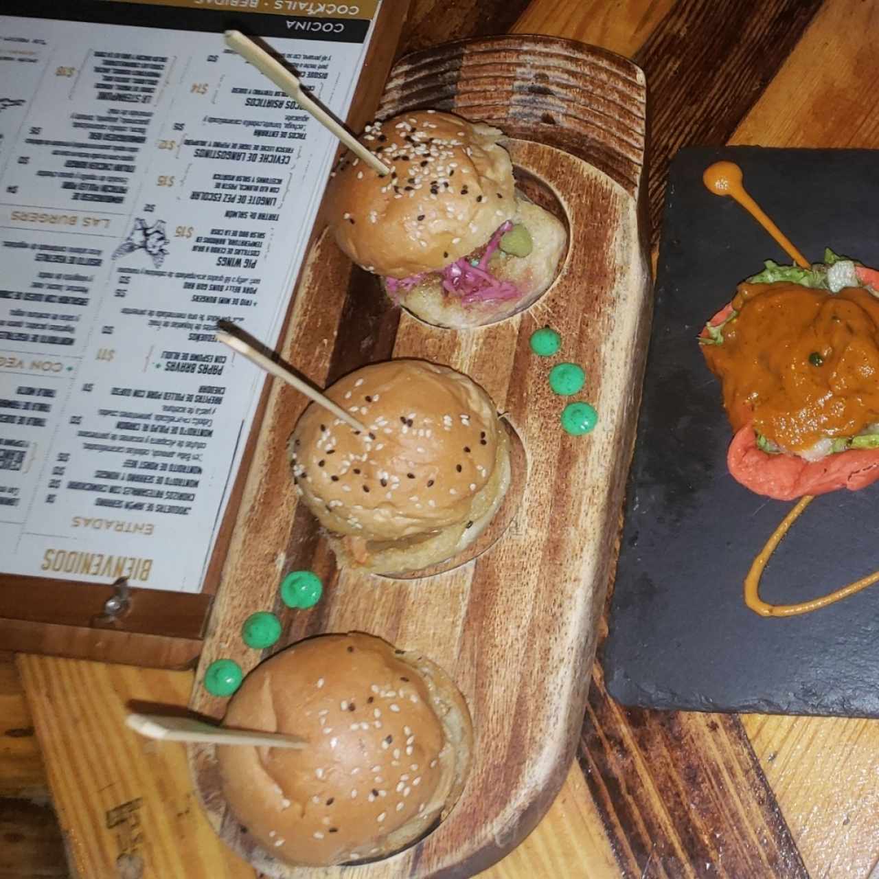trio miniburger