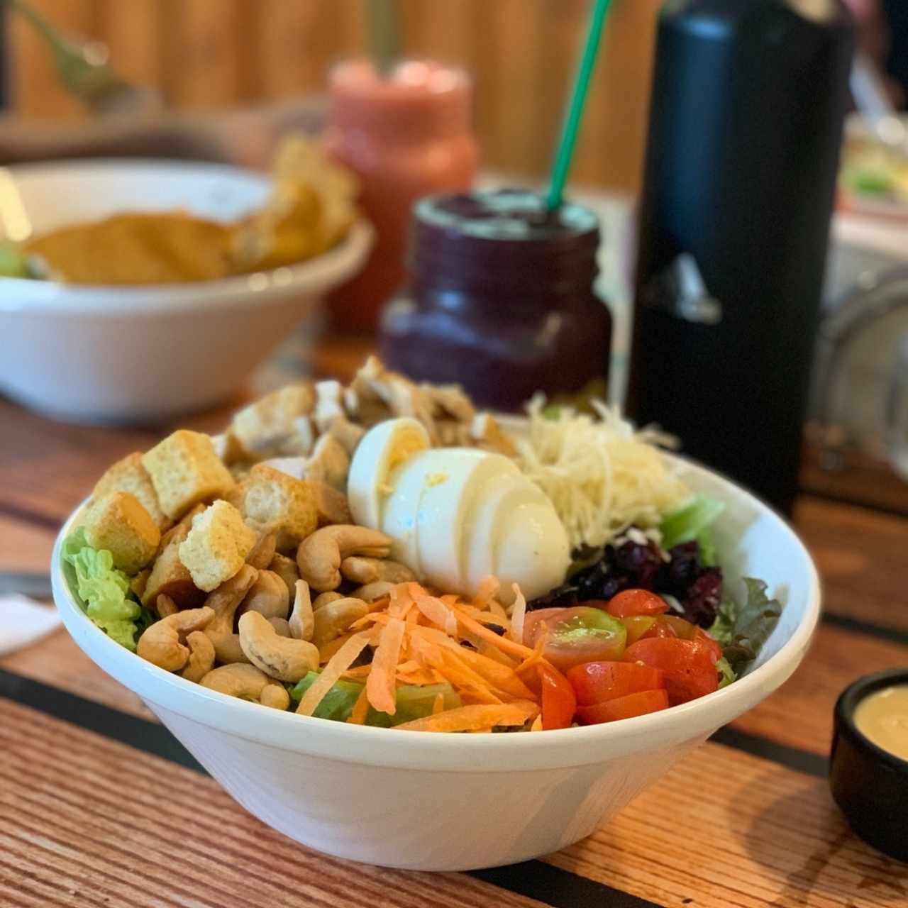 Ensalada de Pollo Mostaza y Miel
