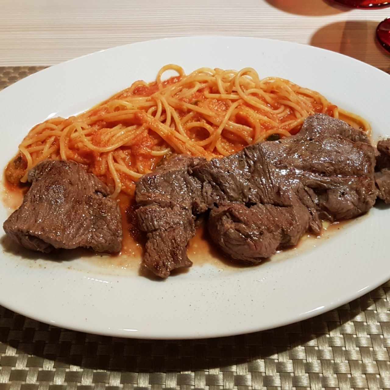 Centro di manzo al grill