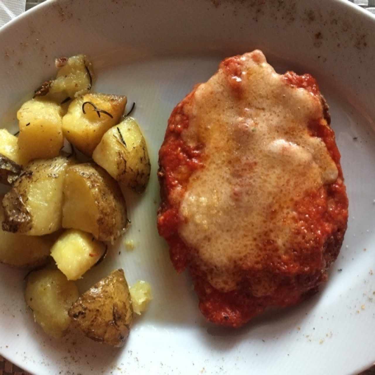 Secondi piatti - Pollo alla parmigiana